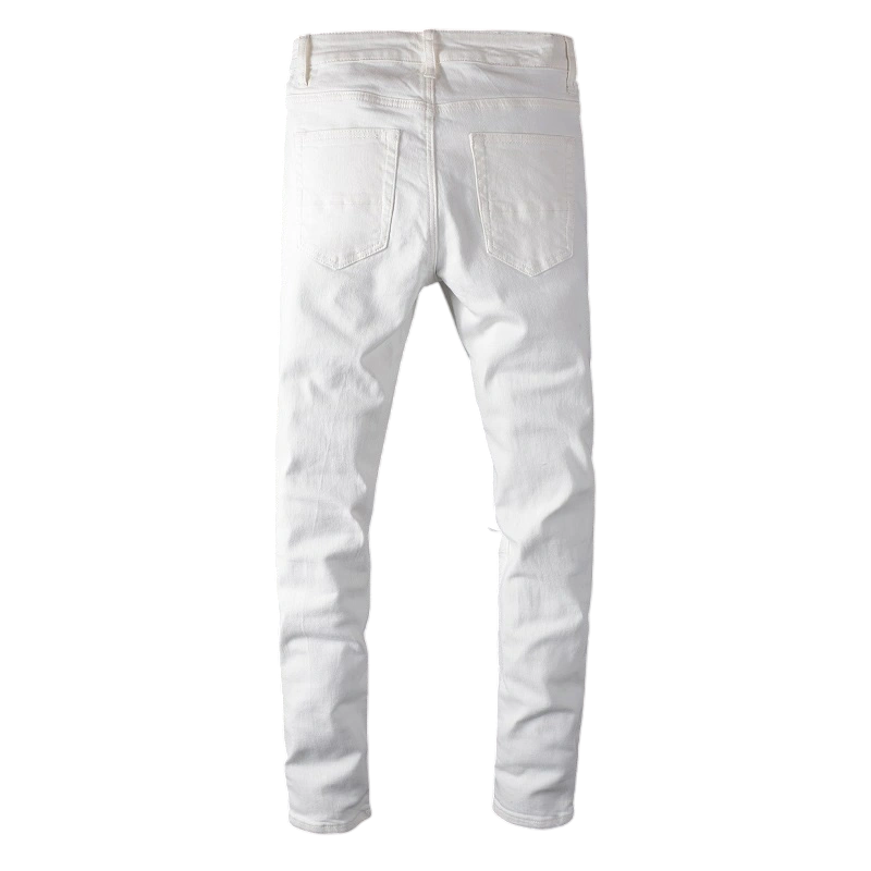 White Crystal Jeans