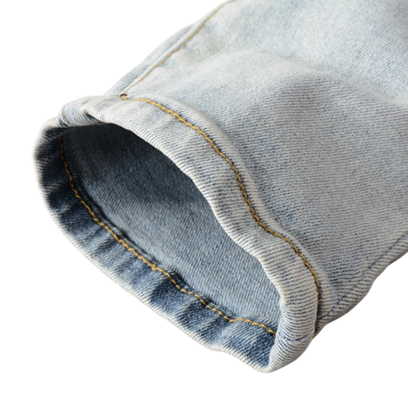 Crystal Jeans Streetwear Skinny