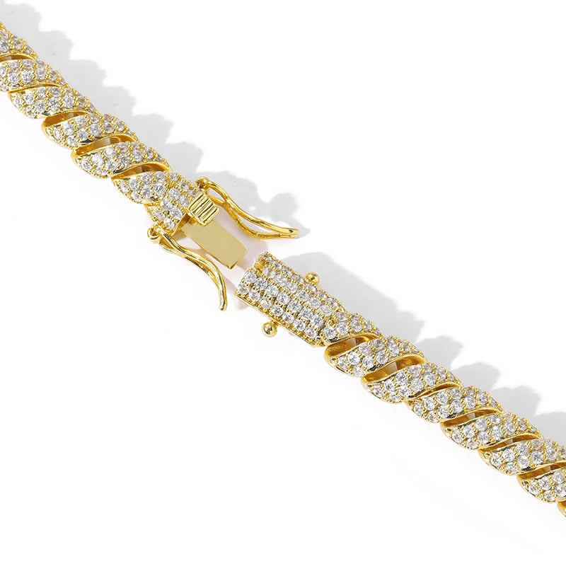 CZ Stone Paved Bling Iced Out