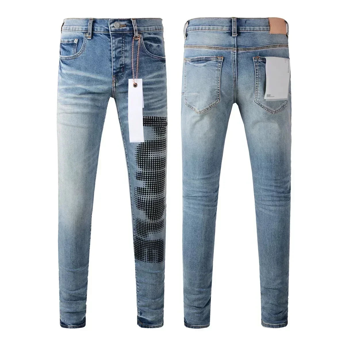 Letters Fashion Jeans