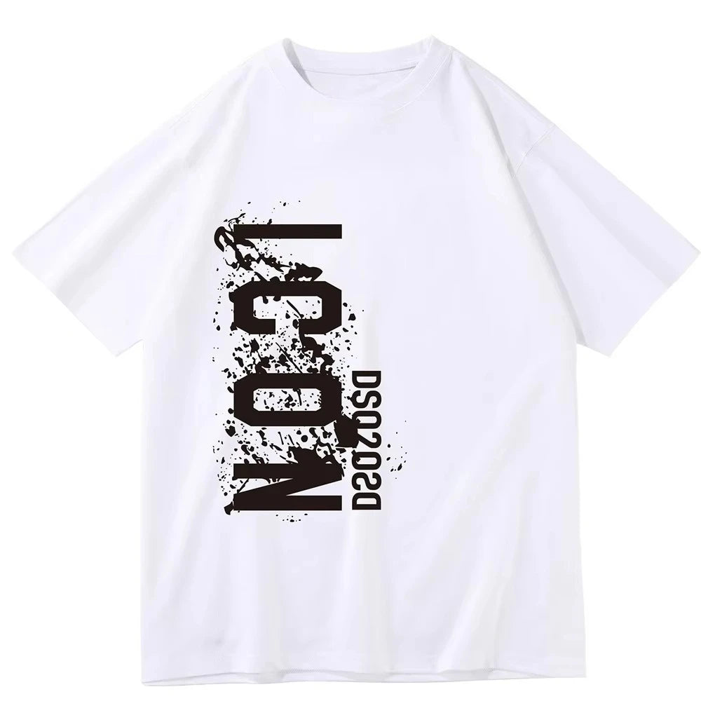 fashion brand printed T-shirt
