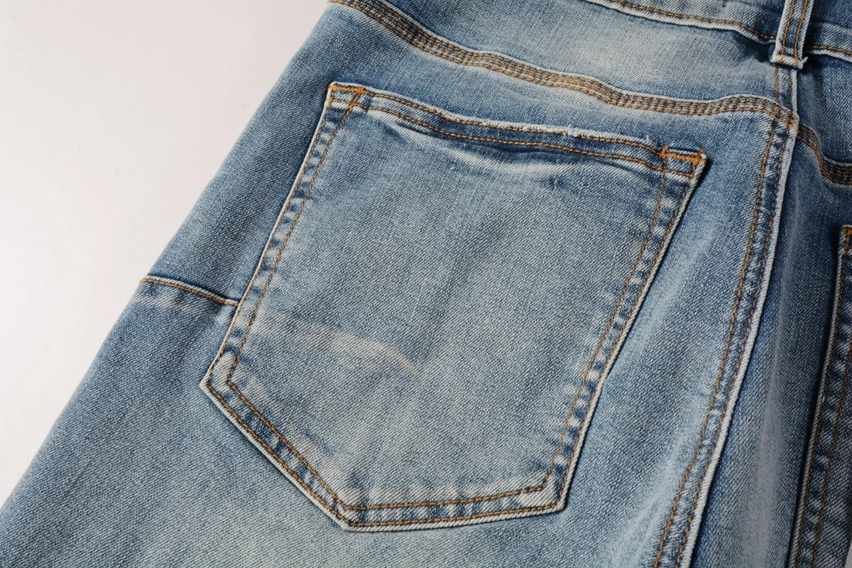 Letters Fashion Jeans