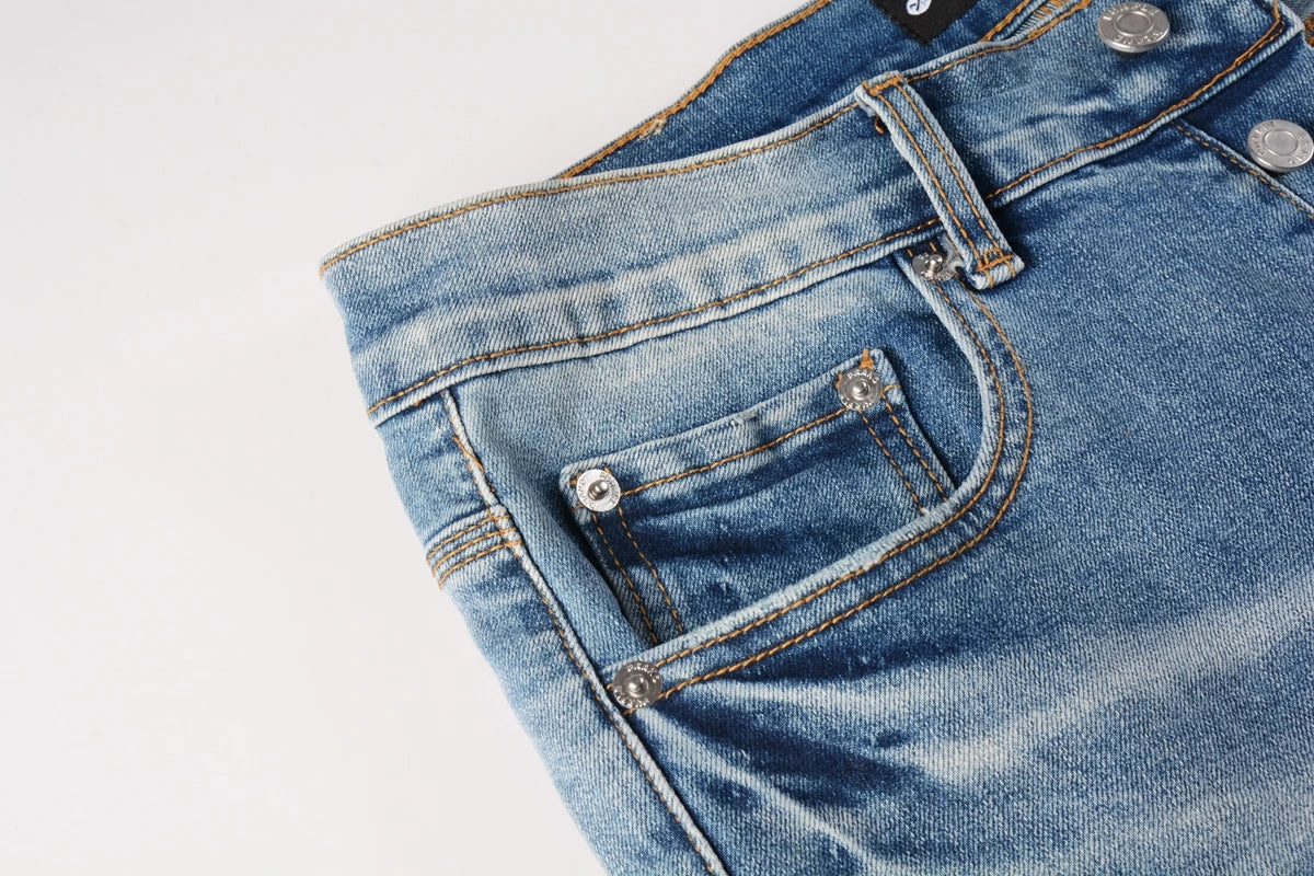 Letters Fashion Jeans
