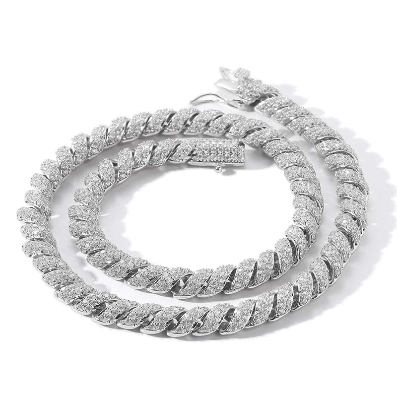 CZ Stone Paved Bling Iced Out