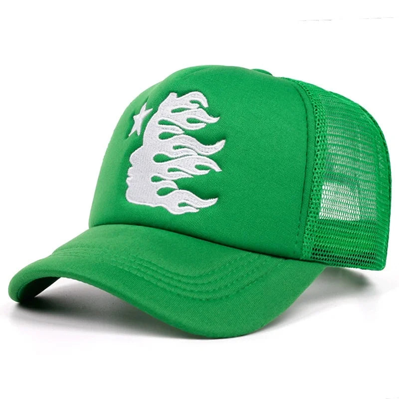 Embroidered Side Face Cap