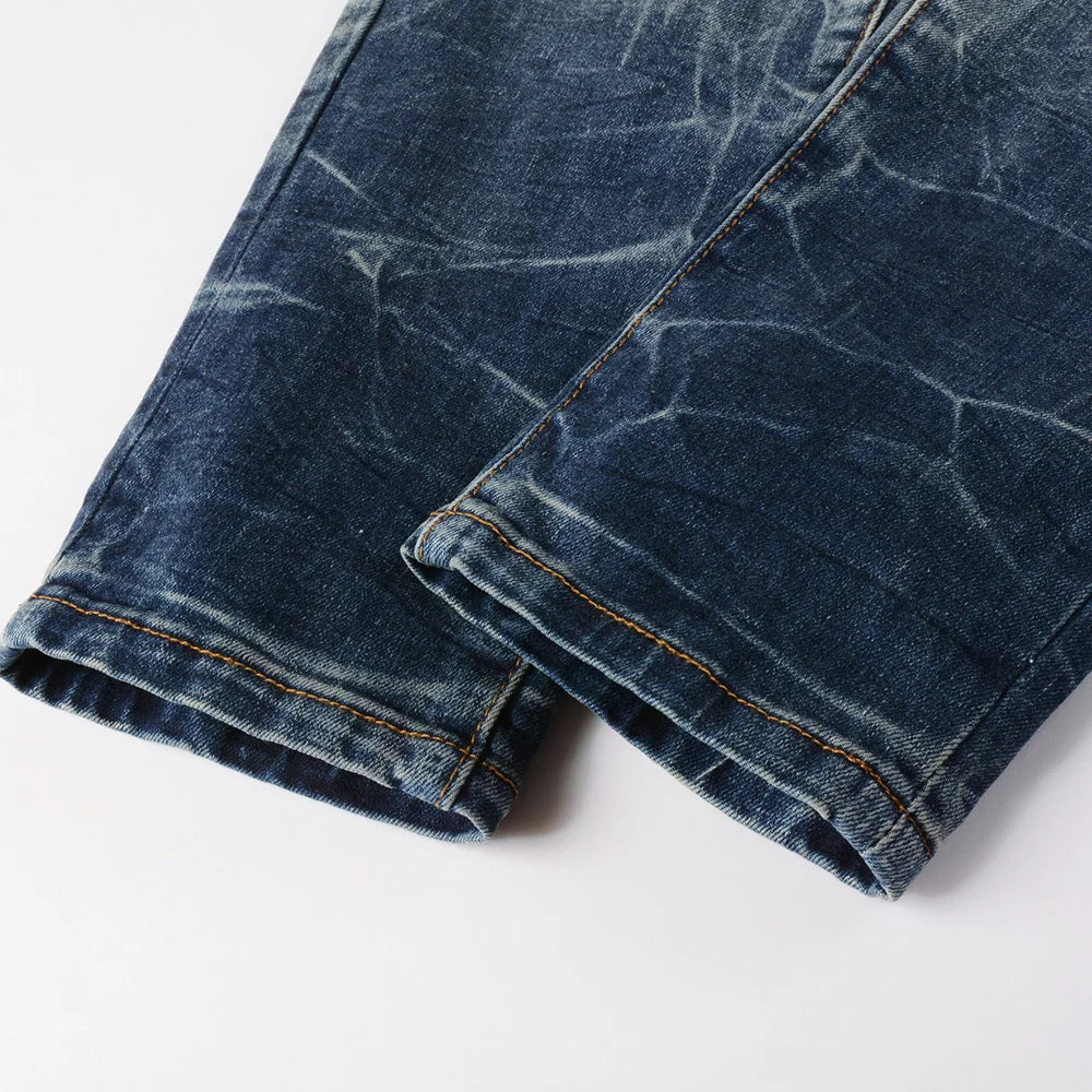 Crystal Patch Denim Jeans