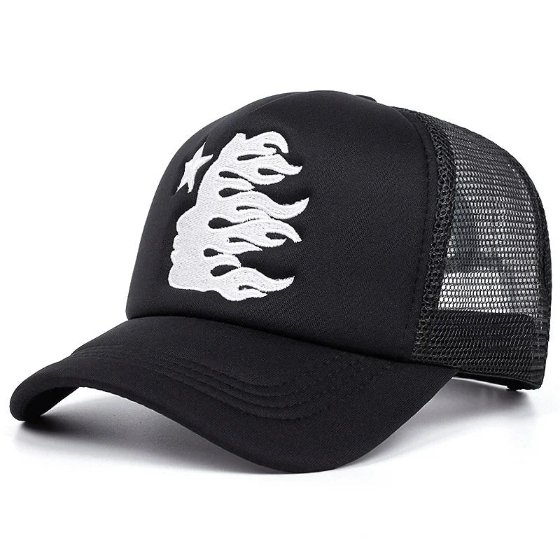 Embroidered Side Face Cap