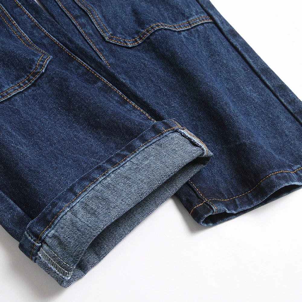 Blue Denim Cargo Jeans