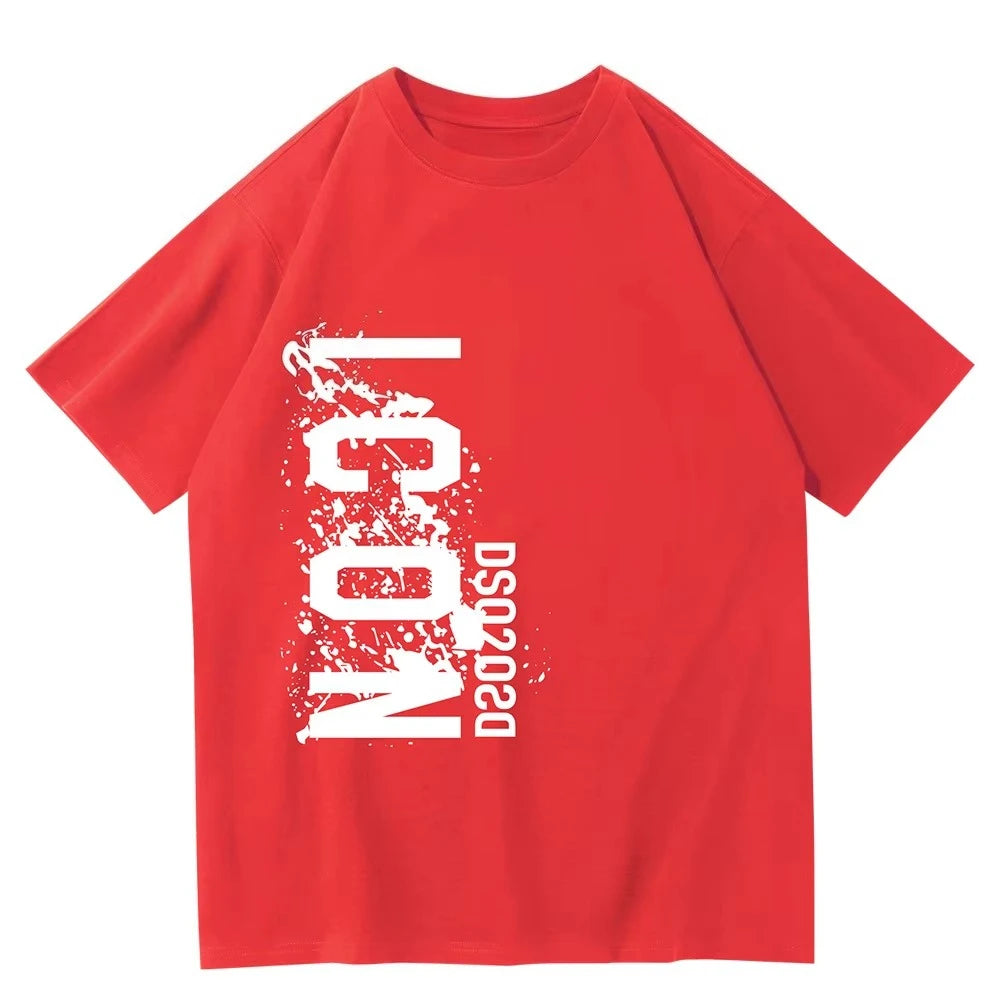 fashion brand printed T-shirt