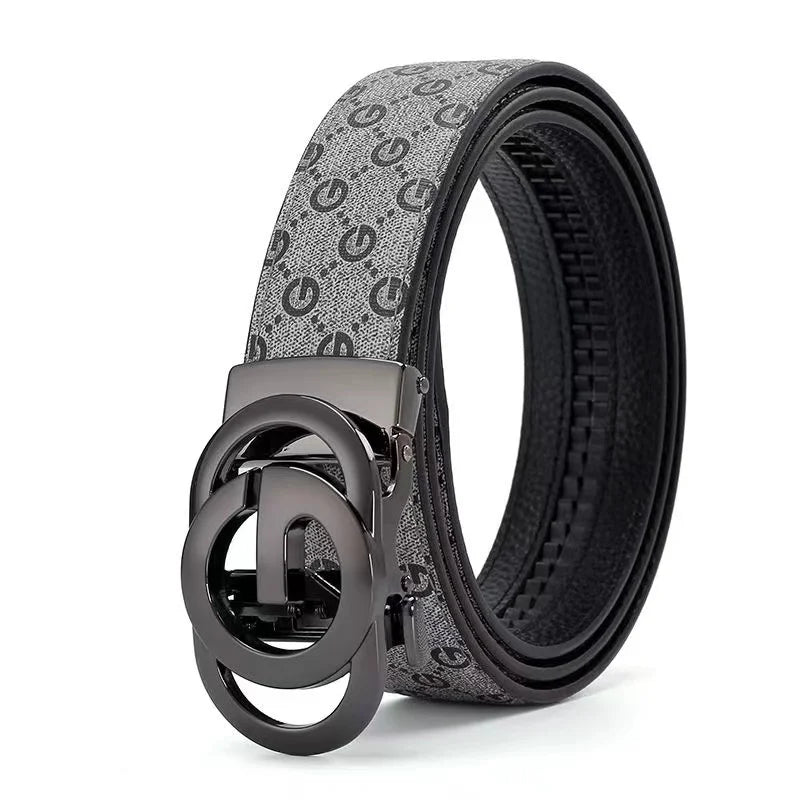 Genuine Black Leather Belt