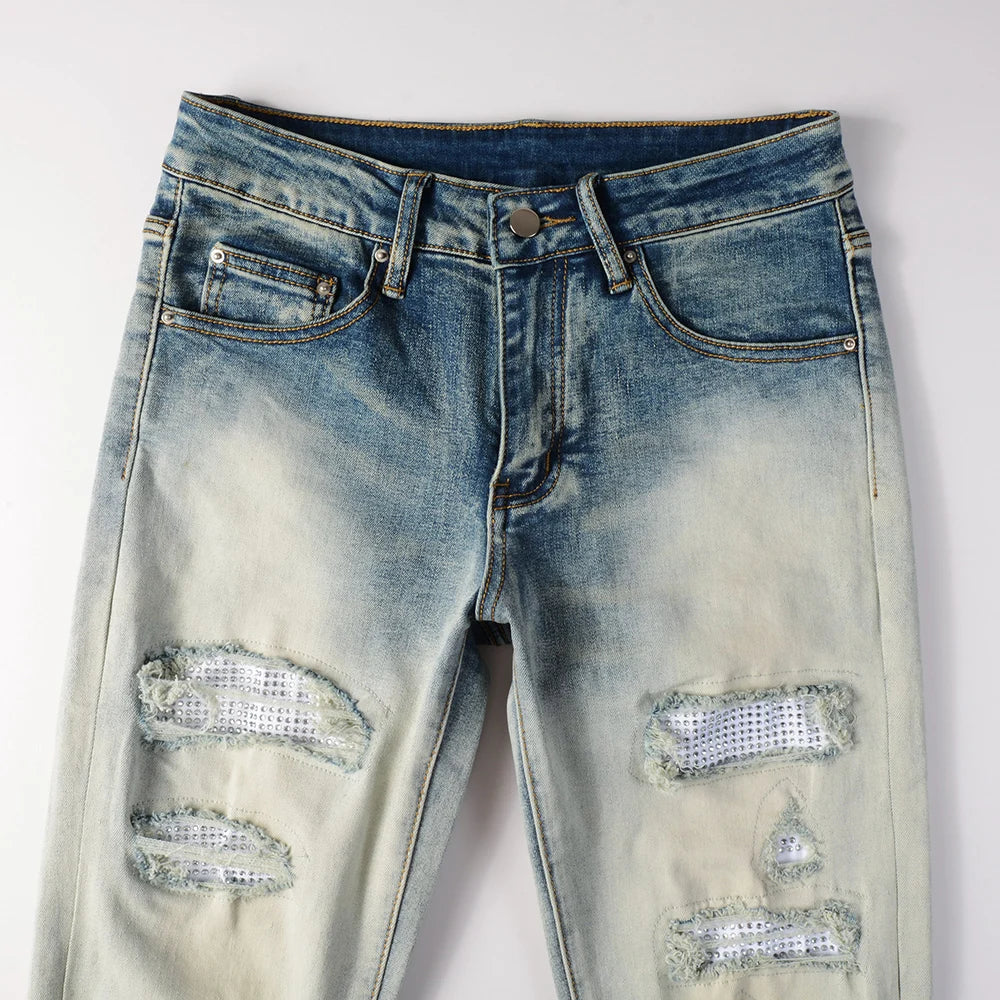 Holes Ripped Distressed Jeans
