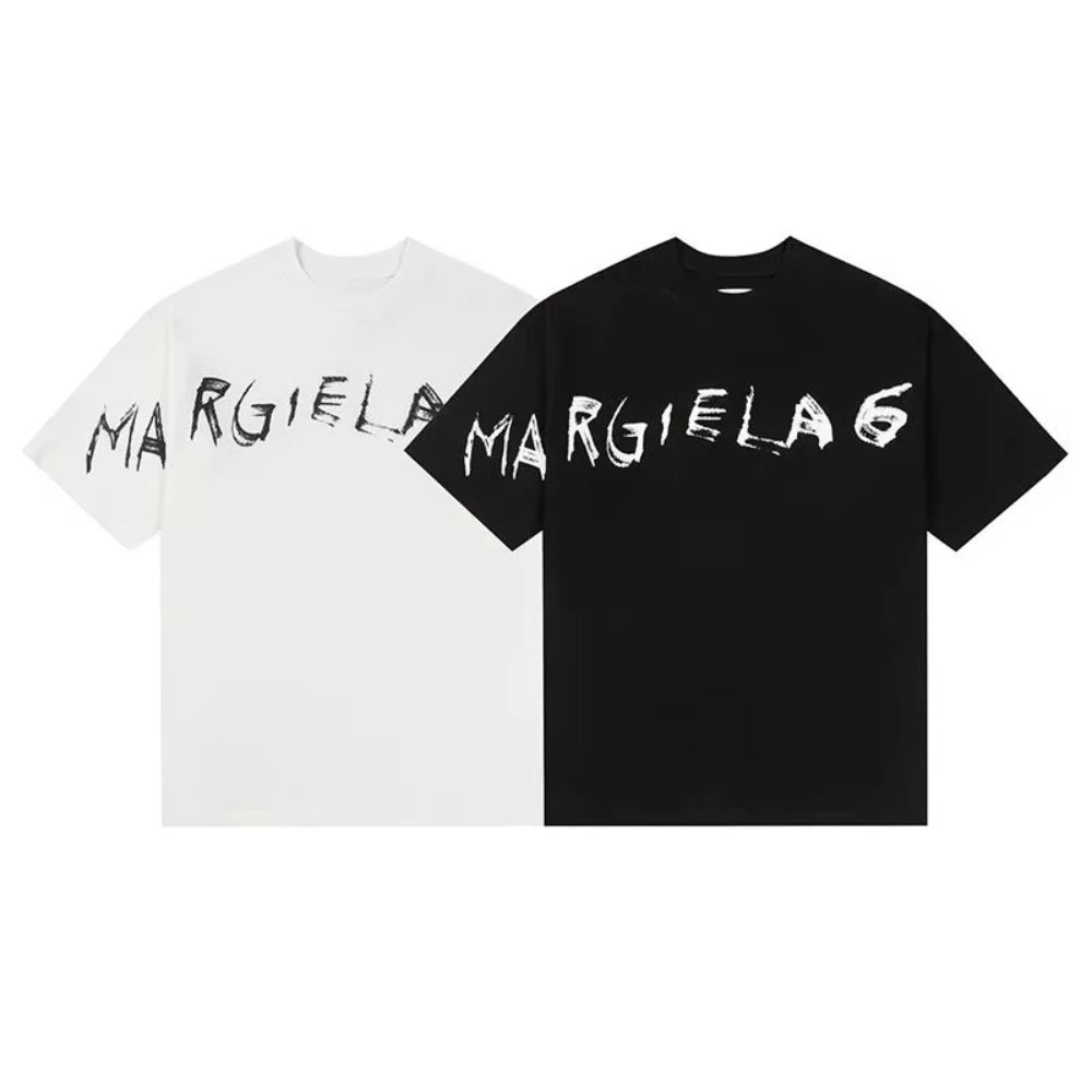 Graffiti Logo Printed T-Shirt