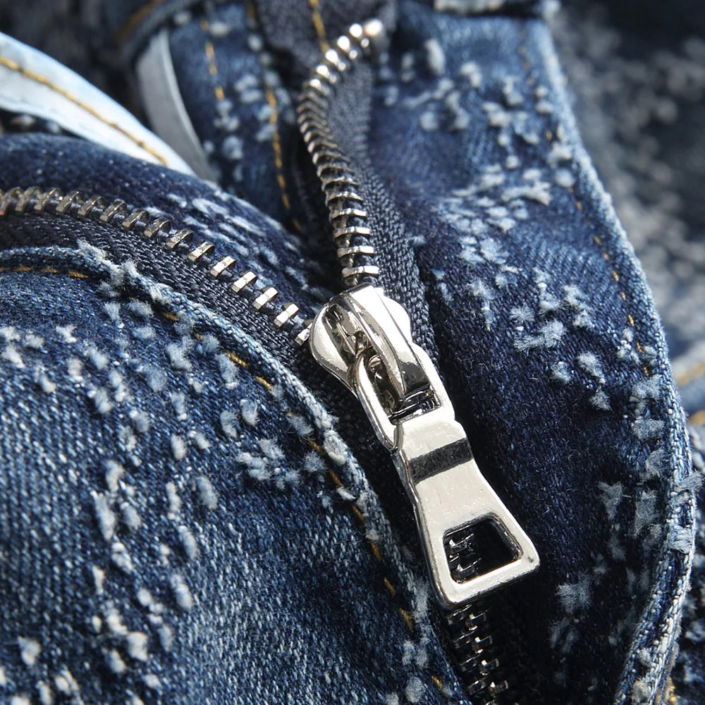 Crystal Boot Cut Denim Jeans