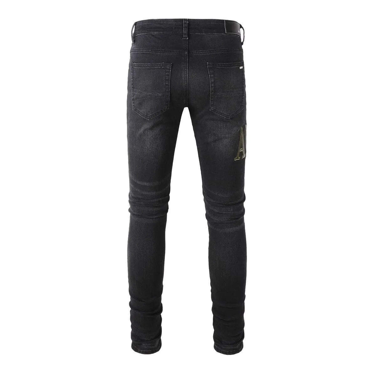 Mlitary Letters Jeans
