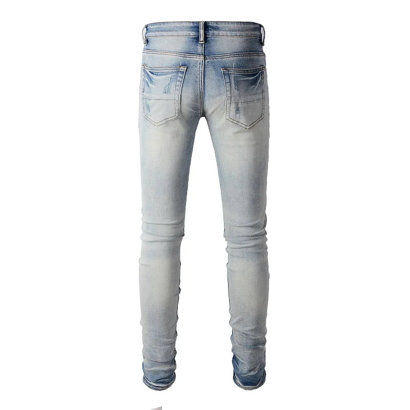 Holes Black Ripped Jeans