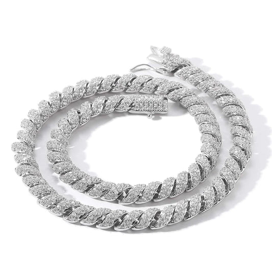 CZ Stone Paved Bling Iced Out