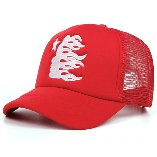 Embroidered Side Face Cap