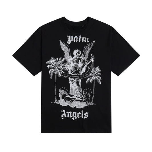 The New Palm Letter-printed T-shirt