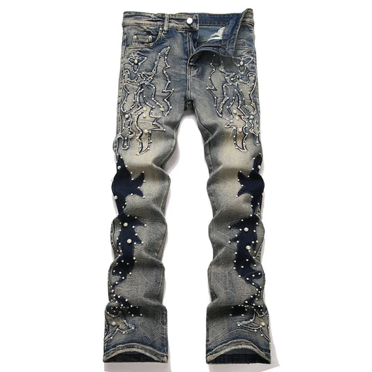 Pearl Boot Cut Denim Jeans