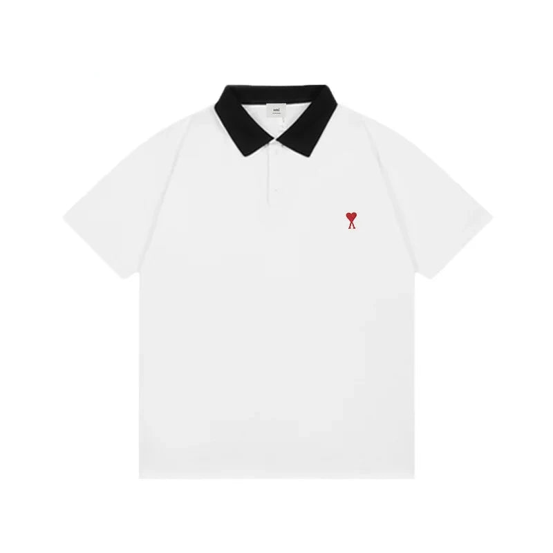 Casual Style White Polo