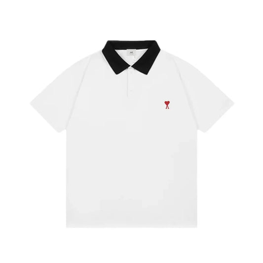 Casual Style White Polo